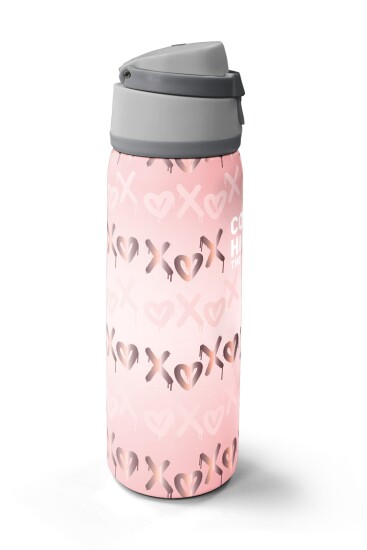 Coral High Pudra Desenli Pipetli ve Direkt İçim Çelik Termos 800 ml 38594 - 4