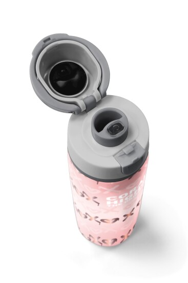 Coral High Pudra Desenli Pipetli ve Direkt İçim Çelik Termos 800 ml 38594 - 7