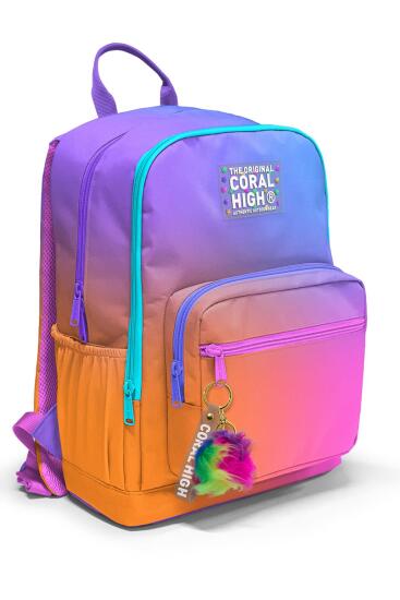 Coral High Renk Geçişli Okul Sırt Çantası 23675 
