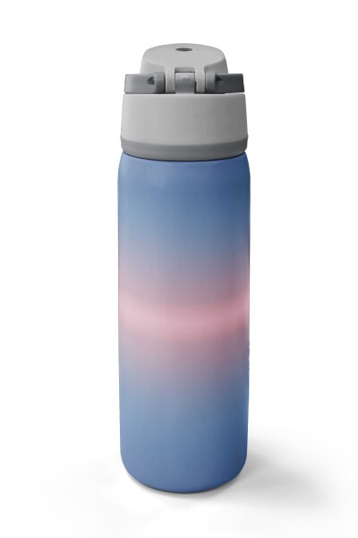 Coral High Renk Geçişli Pipetli ve Direkt İçim Çelik Termos 800 ml 38559 - 6