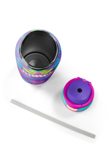 Coral High Renk Geçişli Pipetli ve Direkt İçim Çelik Termos 800 ml 38566 - 8