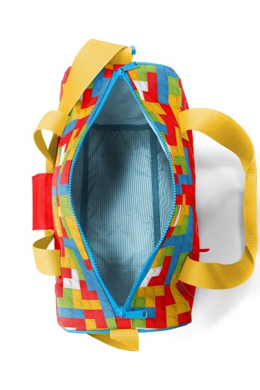 Coral High Renkli Blok Desenli Spor Çantası 27522 - 6