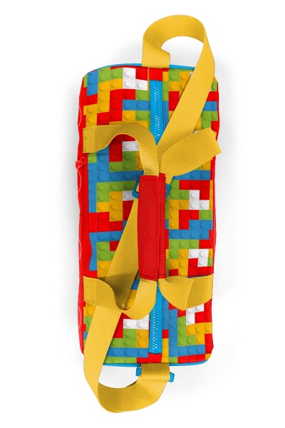 Coral High Renkli Blok Desenli Spor Çantası 27522 - 5