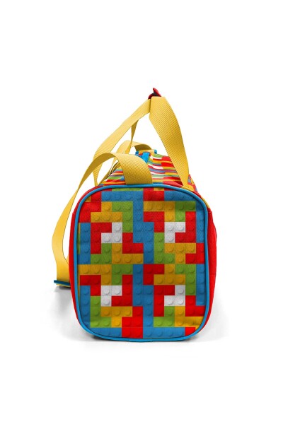 Coral High Renkli Blok Desenli Spor Çantası 27522 - 8