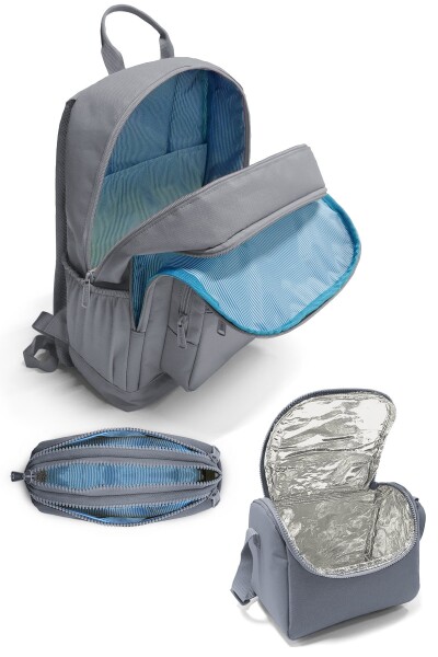 Coral High Renkli Çizgili 3’lü Okul Çanta Seti SET0123680 - 3