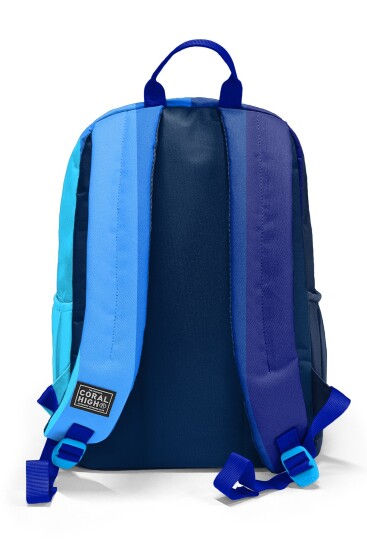 Coral High Renkli Çizgili 3’lü Okul Çanta Seti SET0123695 - 4