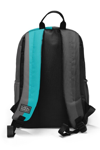 Coral High Renkli Çizgili 3’lü Okul Çanta Seti SET0123696 - 4