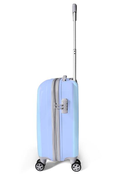 Coral High Renkli Çizgili Desenli Kabin Boy Valiz (50cm) 16553 - 6