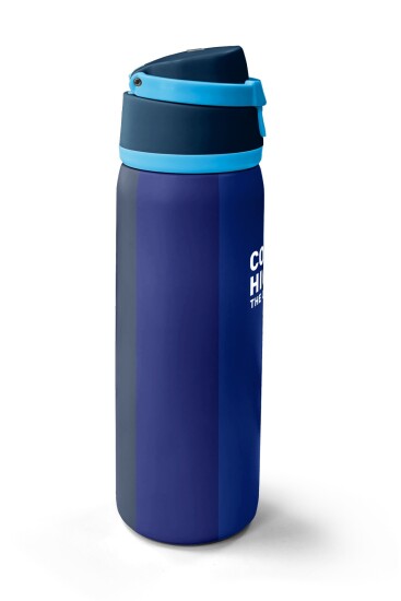 Coral High Renkli Çizgili Desenli Pipetli ve Direkt İçim Çelik Termos 800 ml 38555 - 4