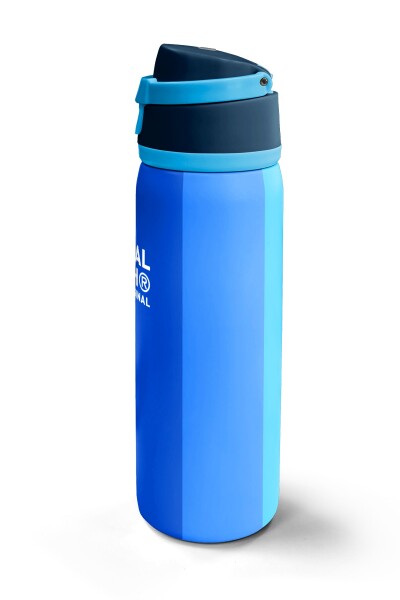 Coral High Renkli Çizgili Desenli Pipetli ve Direkt İçim Çelik Termos 800 ml 38555 - 5