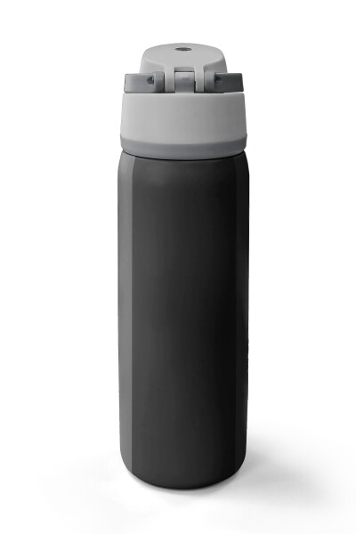 Coral High Renkli Çizgili Desenli Pipetli ve Direkt İçim Çelik Termos 800 ml 38556 - 6