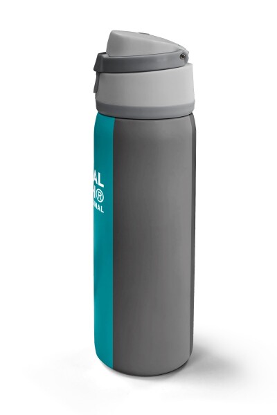 Coral High Renkli Çizgili Desenli Pipetli ve Direkt İçim Çelik Termos 800 ml 38556 - 5