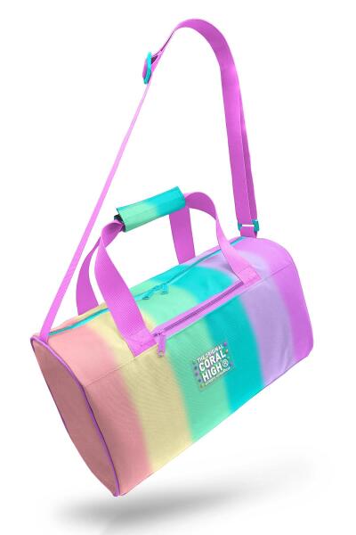 Coral High Renkli Çizgili Desenli Spor Çantası 27530 - 7