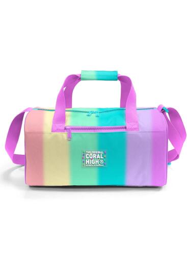 Coral High Renkli Çizgili Desenli Spor Çantası 27530 - 2