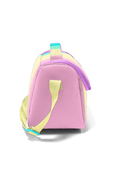 Coral High Renkli Çizgili Desenli Thermo Beslenme Çantası 11770 - 2