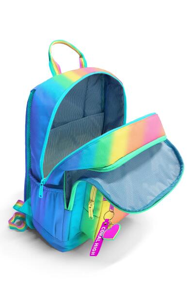 Coral High Renkli Çizgili Okul Sırt Çantası 23673 - 3