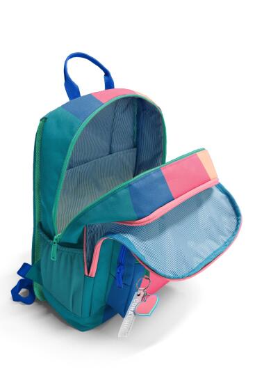 Coral High Renkli Çizgili Okul Sırt Çantası 23679 - 3