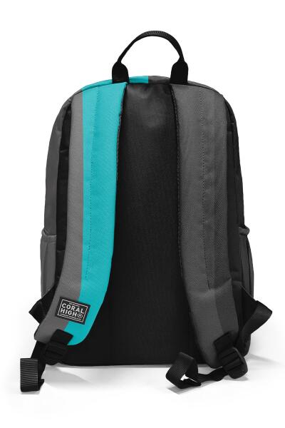 Coral High Renkli Çizgili Okul Sırt Çantası 23696 - 2