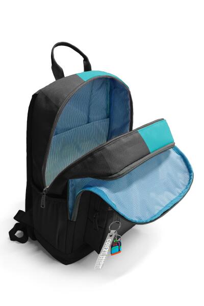 Coral High Renkli Çizgili Okul Sırt Çantası 23696 - 3