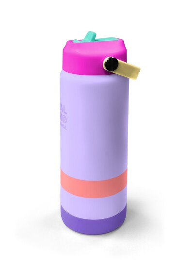 Coral High Renkli Desenli Katlanır Ağızlıklı Çelik Termos 650 m 38365 - 4