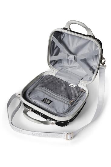 Coral High Renkli Desenli Omuz Askılı PC Makyaj Çantası 16809 - 4