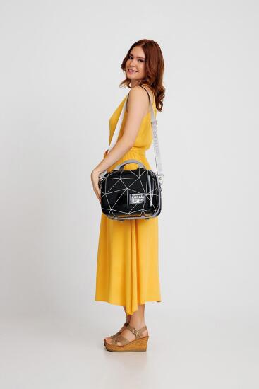 Coral High Renkli Desenli Omuz Askılı PC Makyaj Çantası 16809 - 7