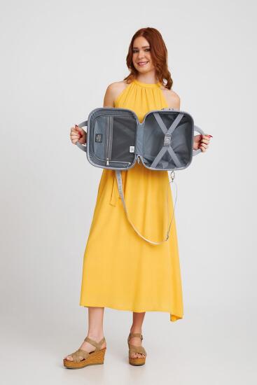 Coral High Renkli Desenli Omuz Askılı PC Makyaj Çantası 16809 - 10