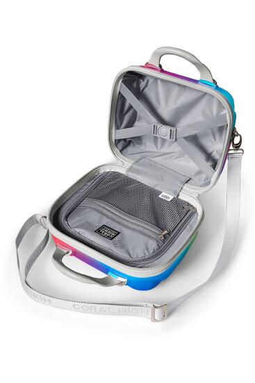 Coral High Renkli Desenli Omuz Askılı PC Makyaj Çantası 16824 - 4