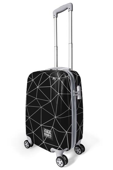 Coral High Renkli Desenli PC 3'lü Valiz Seti 16805 - 5