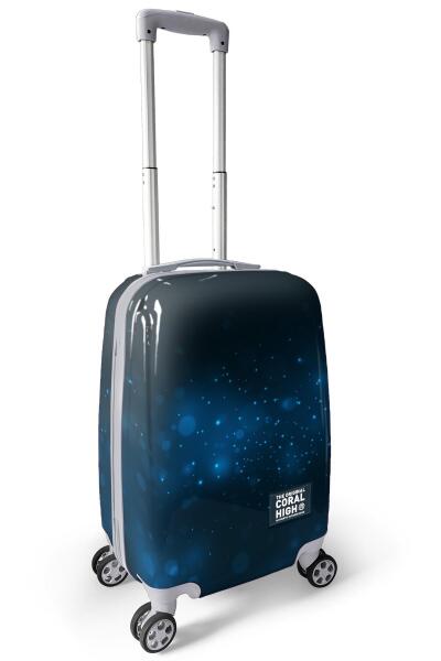 Coral High Renkli Desenli PC 3'lü Valiz Seti 16825 - 8