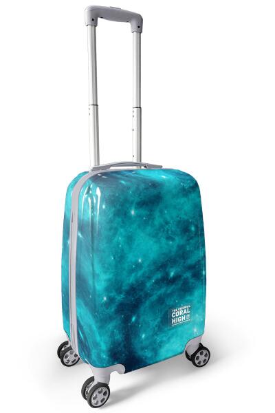 Coral High Renkli Desenli PC 3'lü Valiz Seti 16830 - 8
