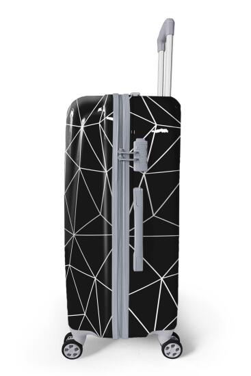 Coral High Renkli Desenli PC Büyük Boy Valiz (70cm) 16808 - 6