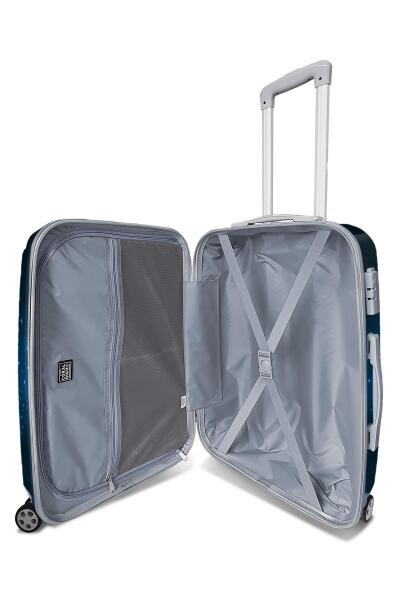 Coral High Renkli Desenli PC Orta Boy Valiz (60cm) 16827 - 3