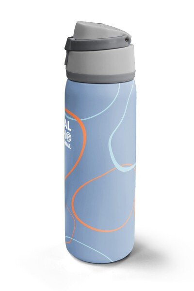 Coral High Renkli Desenli Pipetli ve Direkt İçim Çelik Termos 800 ml 38570 - 5