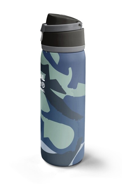 Coral High Renkli Desenli Pipetli ve Direkt İçim Çelik Termos 800 ml 38575 - 5