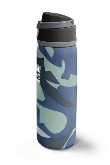 Coral High Renkli Desenli Pipetli ve Direkt İçim Çelik Termos 800 ml 38575 - 5