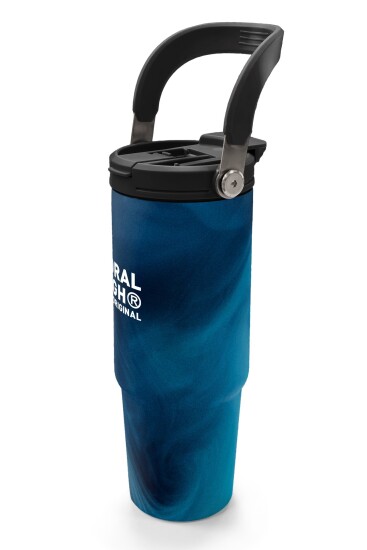 Coral High Renkli Desenli Pipetli ve Direkt İçim Çelik Termos 900 ml 38736 - 4