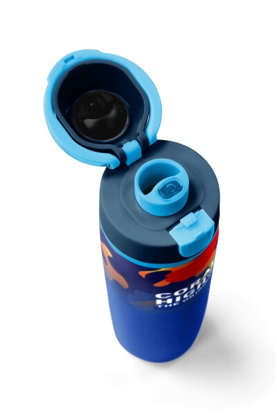 Coral High Saks Kamuflaj Desenli Pipetli ve Direkt İçim Çelik Termos 800 ml 38517 - 7