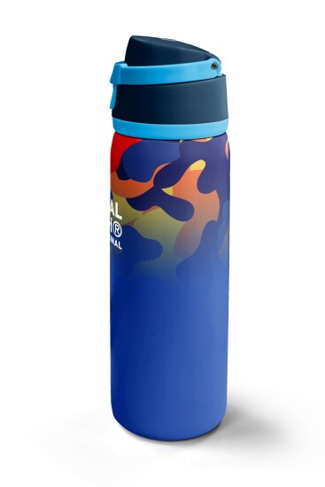 Coral High Saks Kamuflaj Desenli Pipetli ve Direkt İçim Çelik Termos 800 ml 38517 - 5