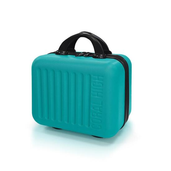 Coral High Turkuaz Renkli Makyaj Çantası 16464 - Coral High