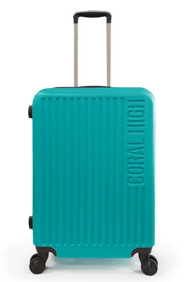 Coral High ABS Turkuaz Orta Boy Valiz 16462 