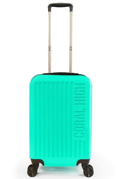 Coral High ABS Su Yeşili Küçük Boy Valiz 16421 - 1