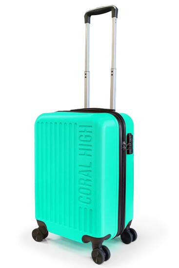 Coral High ABS Su Yeşili Küçük Boy Valiz 16421 - 3