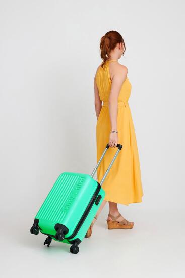 Coral High ABS Su Yeşili Küçük Boy Valiz 16421 - 7