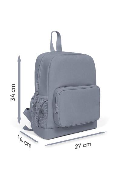 Coral High Kids Lavanta Pembe Flamingo Desenli İki Bölmeli Okul Sırt Çantası 23308 - 5