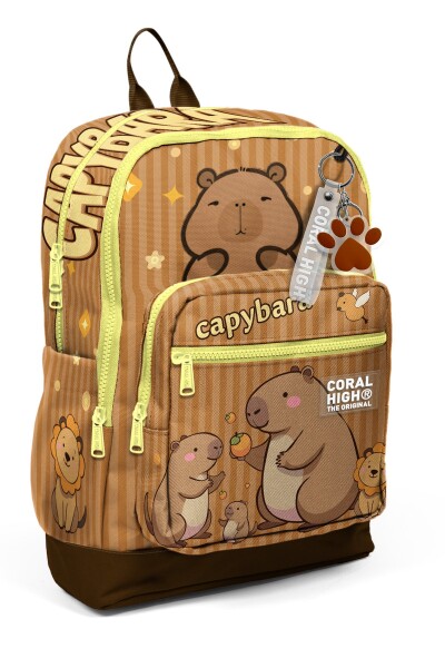 Coral High Kids Kapibara Desenli Okul Sırt Çantası 23783 - 1