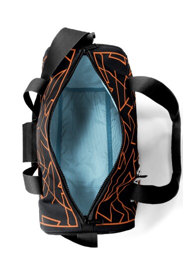 Coral High Siyah Basketbol Desenli Spor Çantası 27536 - 6