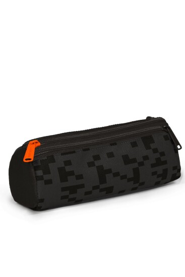 Coral High Siyah Blok Desenli 3’lü Okul Çanta Seti SET0123694 - 6