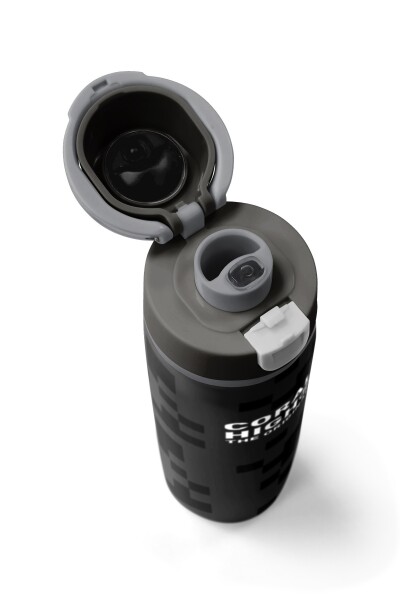 Coral High Siyah Blok Desenli Pipetli ve Direkt İçim Çelik Termos 800 ml 38554 - 7