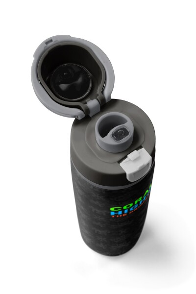 Coral High Siyah Drone Desenli Pipetli ve Direkt İçim Çelik Termos 800 ml 38551 - 7